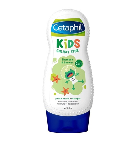 CETAPHIL KIDS GALAXY STAR2IN1 SHAMPOO AND SHAWER230 ML