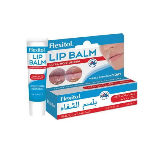 FLEXITOL 10 GM LIP BALM