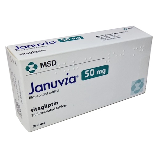 JANUVIA 25 MG 28 TABLET