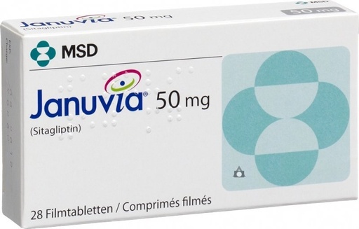 JANUVIA 50 MG 28 TABLET