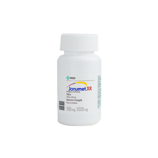 JANUMET XR 100/1000 MG 28 TABLET