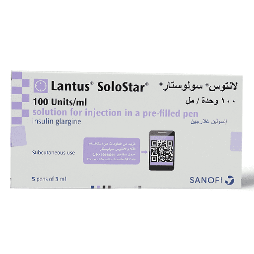 LANTUS SOLOSTAR 100 IU/ML 3 ML 5 PRE-FILLED PEN