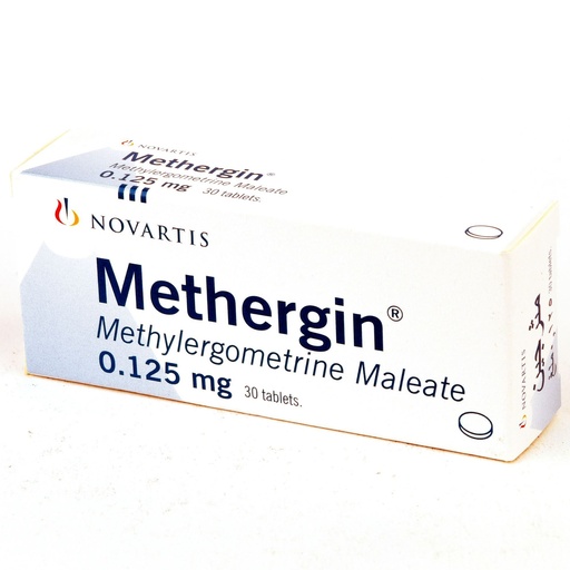 METHERGIN 0.125 MG 30 TABLET