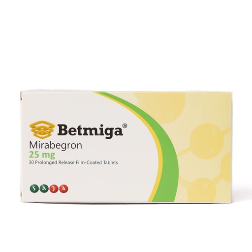 BETMIGA 25 MG 30 TABLET