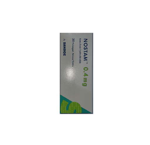 NOSTAM 0.4 MG PR TABLET