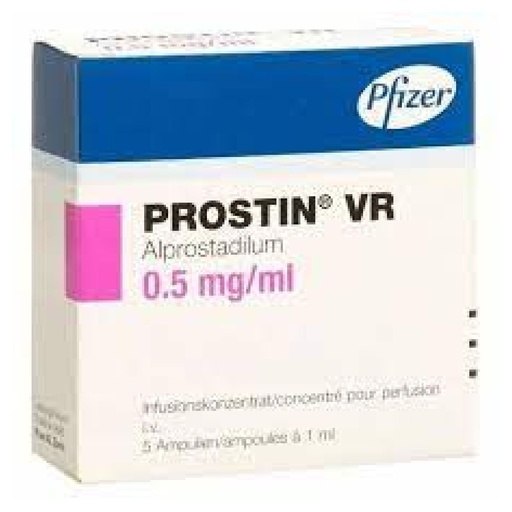 PROSTIN VR 0.5 MG/ML 5 AMPOULE