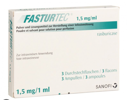 FASTURTEC 1.5MG / VIAL + SOLV. 3VI