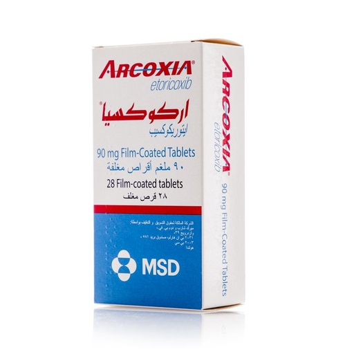 ARCOXIA 90 MG 28 TABLET