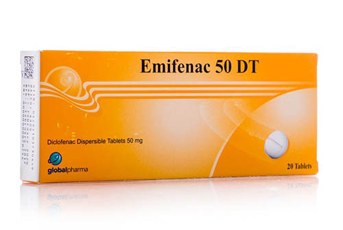 EMIFENAC DT 50 MG 20 DISPERSIBLE TABLET