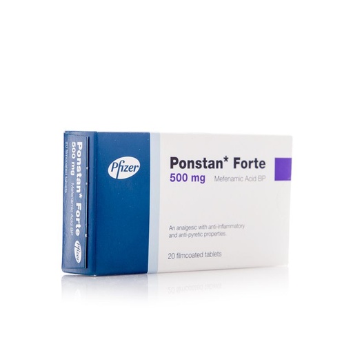 PONSTAN 500 MG 20 TABLET