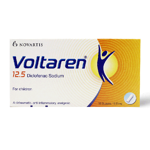 VOLTAREN 12.5 MG 10 SUPPOSITORY