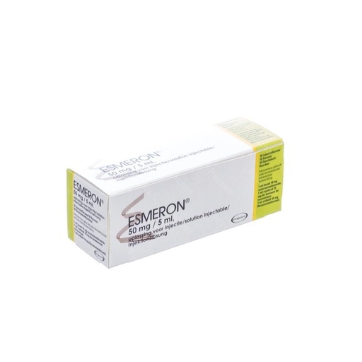 ESMERON 10MG/ML 10 VIAL