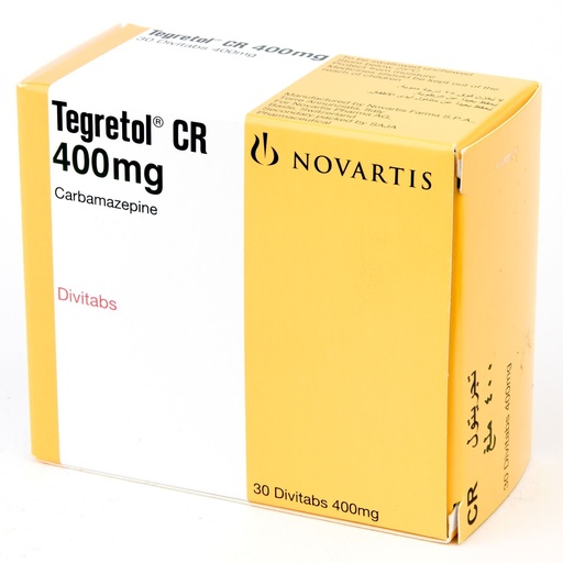 TEGRETOL CR 400 MG 30 TABLET