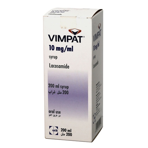 VIMPAT 10 MG 200 ML SYRUP