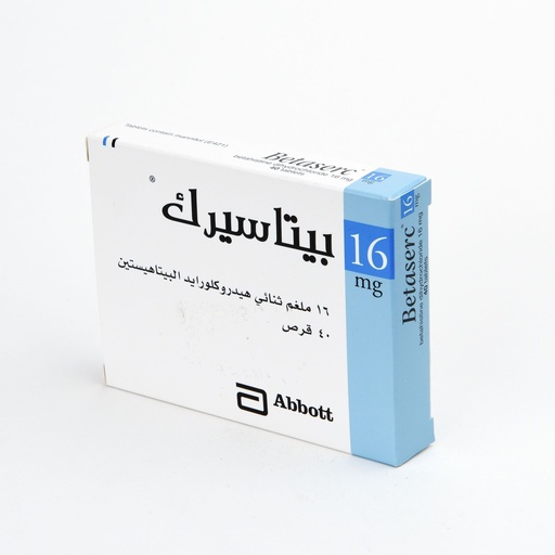 BETASERC 16 MG 40 TABLET