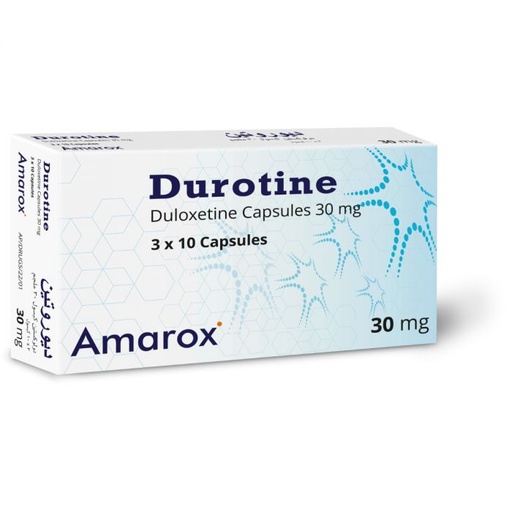 DUROTINE 30 MG 30 CAPSULE