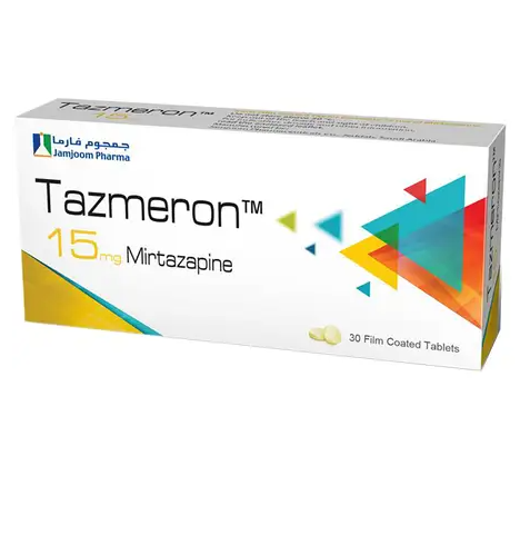 TAZMERON 15 MG 30 TABLET