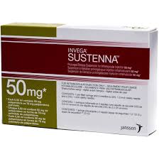 INVEGA SUSTENNA 50 MG 1 VIAL