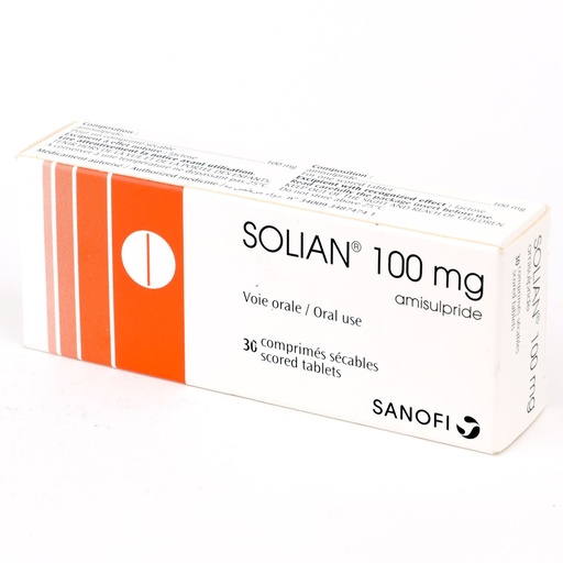 SOLIAN 100 MG 30 TABLET