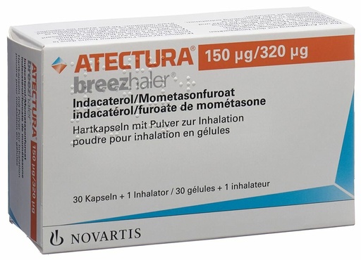 ATECTURA 150/320 MCG INHALAION POWDER 30 CAPSULE