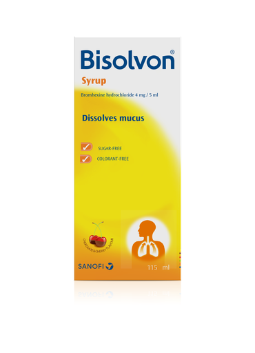 BISOLVON 4 MG/5ML 125 ML SYRUP