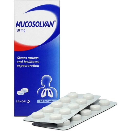 MUCOSOLVAN 30 MG TABLET