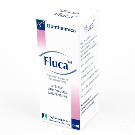 FLUCA 0.1 % 5 ML EYE DROPS