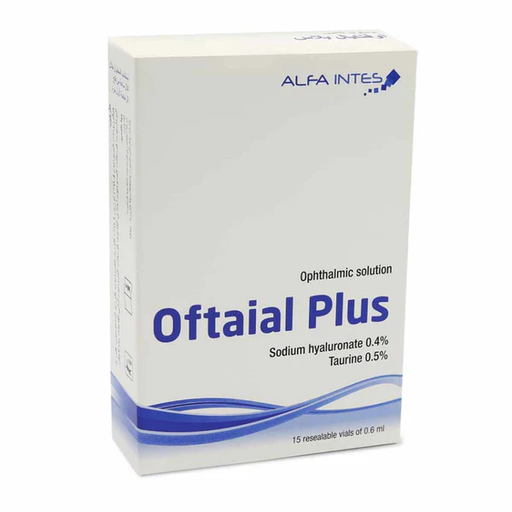 OFTAIAL PLUS OPHTHALMIC SOLUTION 0.6 ML 15 VIAL