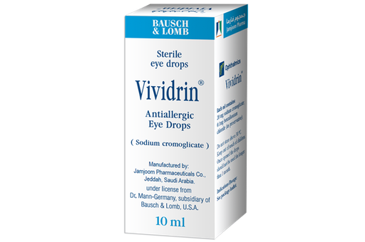 VIVIDRIN 2% 10ML/BOTTL EYE DROPS 