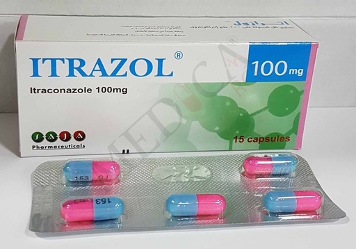 ITRAZOL 100 MG 15 CAPSULE