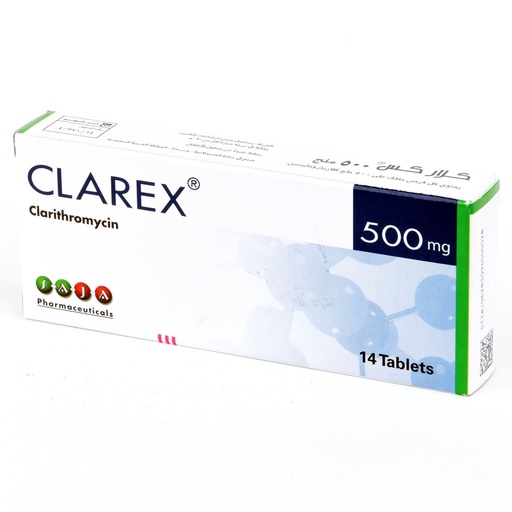 CLAREX 500 MG 14 TABLET