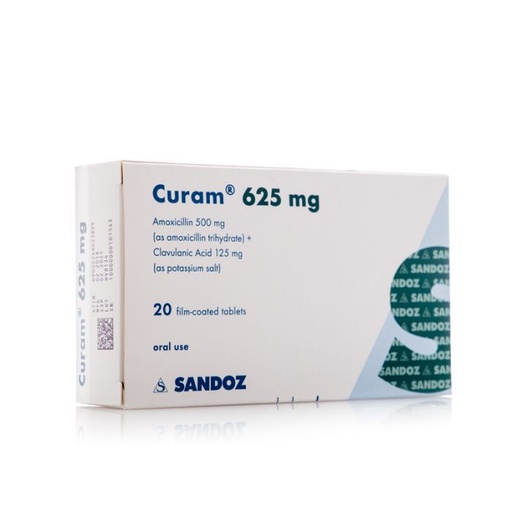 CURAM 625 MG 20 TABLET