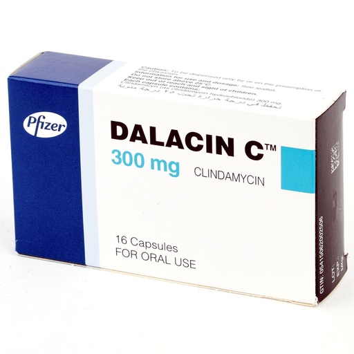 DALACIN C 300 MG 16 CAPSULE