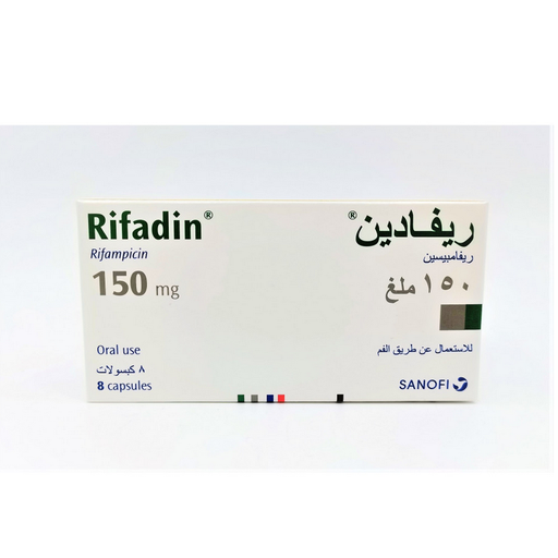 RIFADIN 150 MG 8 CAPSULE