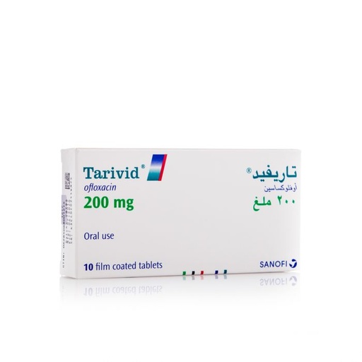 TARIVID 200 MG 10 TABLET