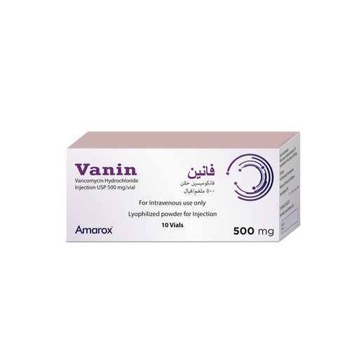 VANIN 500 MG 10 VIAL