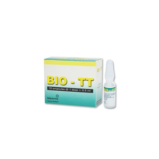 BIO-TT 0.5ML AMP 10 AMP/BOX (TETANUS TOXIOD VACCINE)