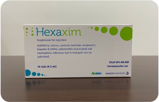 HEXAXIM 10 VIAL