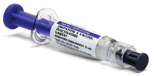 VAQTA 25U/0.5ML SYRINGE