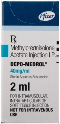 DEPO-MEDROL 40MG/ML 2 ML 1 VIAL