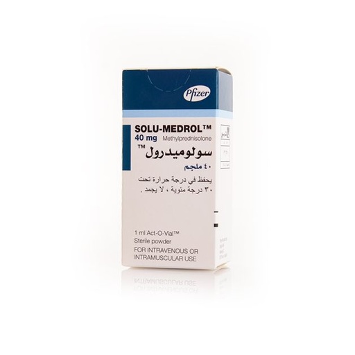 SOLU-MEDROL 40 MG 1 ML 1 VIAL