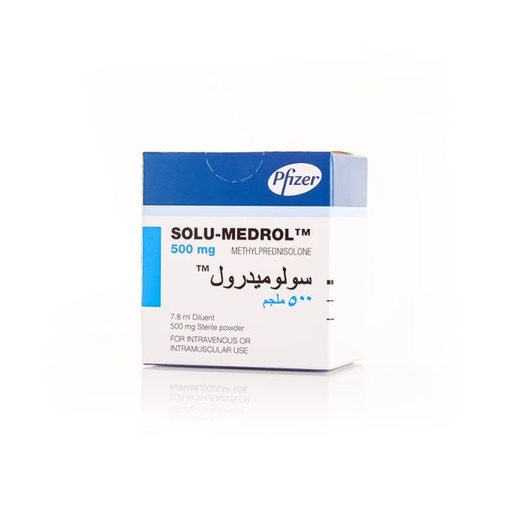 SOLU-MEDROL 500 MG 8 ML 1 VIAL