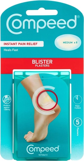 COMPEED BLISTER MEDIUM 5 PLASTERS