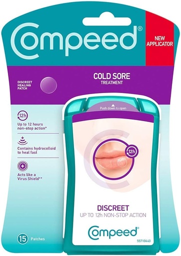 COMPEED COLD SORE PATCH 15 PLASTERS