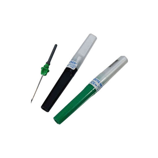 PRECISION-GLIDE™ MULTISAMPLE NEEDLES, BOX OF 1000, 21G, 1.5", GREEN HUB