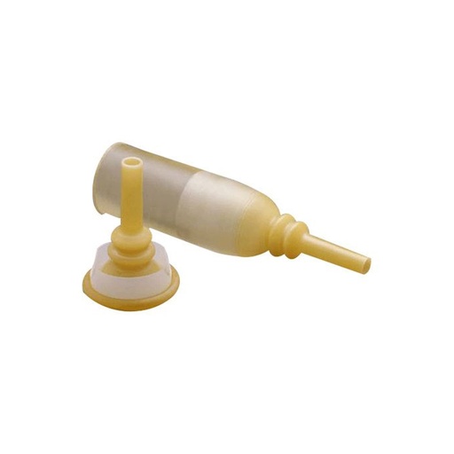 Small , medium , large , and XL sizes for urine condoms or penile sheathes