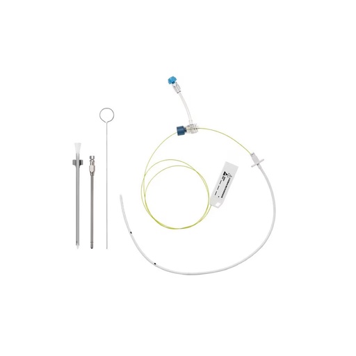 Wide range of ventricular and peritoneal catheters and VP shunts impregnated with antibiotics to prevent infection